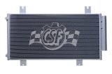 CSF Air Conditioning Condensers 10764 Condenser, Aluminum, Natural, for use on Honda®, Each thumbnail 3