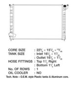 CSF Radiators for 2002-2006 COOPER - 3193 Radiator, OE Replacement, Aluminum/Plastic, Natural, Mini, Cooper, Each thumbnail 1