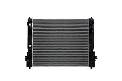 CSF Radiators 3845 Radiator, Aluminum/Plastic, Natural, Crossflow, Upper Passenger Side Inlet, Lower Drive Side Outlet, Buick, Chevy, Each thumbnail 1