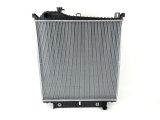 CSF Radiators 3464 Radiator, Aluminum/Plastic, Natural, Downflow, Upper Driver Side Inlet, Lower Passenger Side Outlet, Ford, Mercury, Each thumbnail 1