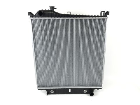 CSF Radiators 3464 Radiator, Aluminum/Plastic, Natural, Downflow, Upper Driver Side Inlet, Lower Passenger Side Outlet, Ford, Mercury, Each