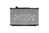 CSF Radiators 3863 Radiator, Aluminum/Plastic, Natural, Downflow, Upper Driver Side Inlet, Lower Driver Side Outlet, for use on Acura®, Each thumbnail 4