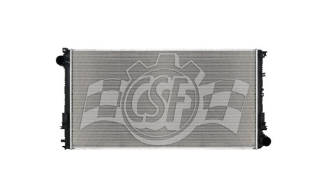 CSF Radiators for 2019-2023 3500 - 3937 Radiator, Crossflow, 2 Row, Aluminum/Plastic, Black/Natural, Upper Left Side Inlet, Ram, 6.7L Diesel, Each thumbnail 6