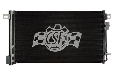 CSF Air Conditioning Condensers 10520 Condenser, Aluminum, Black, Buick, Each thumbnail 4
