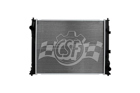 CSF Radiators 3780 Radiator, OE Replacement, Aluminum/Plastic, for use on Honda®, Each thumbnail 4
