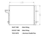 CSF Air Conditioning Condensers 10756 Condenser, Aluminum, Black, Ford, Each thumbnail 1