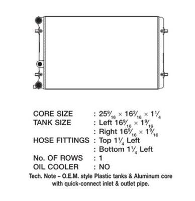 CSF Radiators 3159 Radiator, OE Replacement, Aluminum/Plastic, Natural, Audi, Volkswagen, Each
