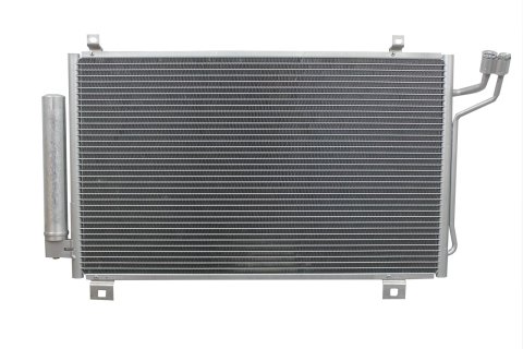 CSF Air Conditioning Condensers 10778 Condenser, Aluminum, Natural, Mazda, Each thumbnail 2