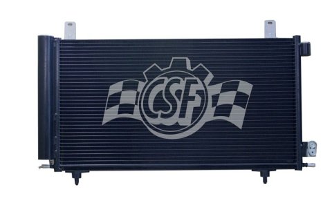 CSF Air Conditioning Condensers 10781 Condenser, Aluminum, Black, Subaru, Each thumbnail 4