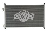 CSF Air Conditioning Condensers 10316 Condenser, Aluminum, Natural, for use on Honda®, Each thumbnail 4
