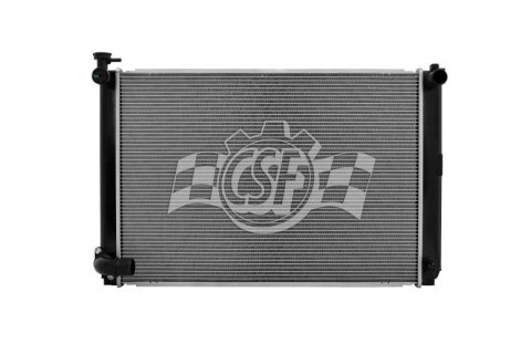 CSF Radiators for 2006-2007 HIGHLANDER, 2006-2008 RX400H - 3299 Radiator, OE Replacement, Aluminum/Plastic, Natural, Lexus, Toyota, RX400H, Highlander, Each thumbnail 5