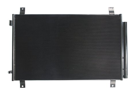 CSF Air Conditioning Condensers for 2014-2015 MDX - 10713 Condenser, Aluminum, Black, use with Acura®, Each thumbnail 3