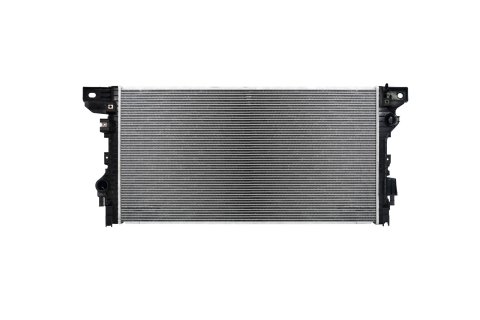 CSF Radiators 3847 Radiator, Aluminum/Plastic, Natural, Crossflow, Upper Passenger Side Inlet, Lower Driver Side Outlet, Ford, Lincoln, Each thumbnail 1