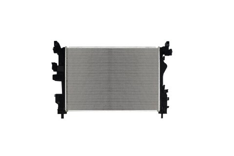 CSF Radiators 3884 Radiator, Aluminum/Plastic, Natural, Crossflow, Upper Driver Side Inlet, Lower Driver Side Outlet, Jeep, Each thumbnail 2