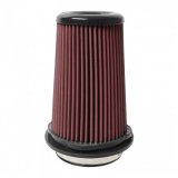 Injen Replacement Air Filter Elements X-1134-BR Element, Replacement, Conical Flanged, 4 in. Inlet, 9.25 in. Tall, 6 in. Base, 4 in Top, Red, Each thumbnail 1
