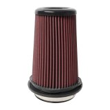 Injen Replacement Air Filter Elements X-1134-BR Element, Replacement, Conical Flanged, 4 in. Inlet, 9.25 in. Tall, 6 in. Base, 4 in Top, Red, Each thumbnail 3