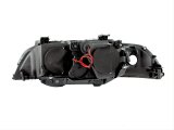 Anzo Headlights 121018 Headlights, Projector with Halo, Clear Lens, Chrome Housing, BMW, Pair thumbnail 2