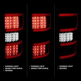Anzo LED Taillights 311315 Tail Light Assemblies, LED, Smoke Lens, Red Light Bar, Sequential, Ford, Pair thumbnail 6