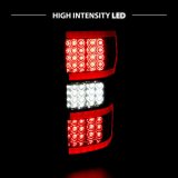 Anzo LED Taillights 311315 Tail Light Assemblies, LED, Smoke Lens, Red Light Bar, Sequential, Ford, Pair thumbnail 8