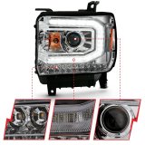 Anzo Headlights 111486 Headlight Set, Projector Headlight thumbnail 3