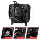 Anzo Headlights 111486 Headlight Set, Projector Headlight thumbnail 6