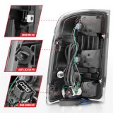 Anzo LED Taillights 311388 Tail Light Assemblies, LED, Black Housing, Clear Lens, Bar, Turn Signal, Brake, Parking, GMC, Pair thumbnail 4