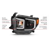 Anzo Projector Plank Style Switchback Headlights 111414 Headlights,Projector w/ Black w/ Amber thumbnail 6