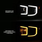 Anzo Projector Plank Style Switchback Headlights 111414 Headlights,Projector w/ Black w/ Amber thumbnail 8