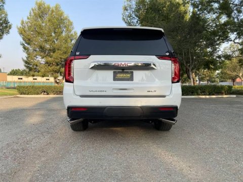 Gibson Elite Black Dual Extreme Exhaust Systems for 2021-2022 SUBURBAN, YUKON XL - 65696B Systems, Extreme, Cat-back, Single In/Dual Out, Stainless, Natural, Split Side Exit, Tips, Chevy, GMC, 5.3L Gen V, Kit thumbnail 1