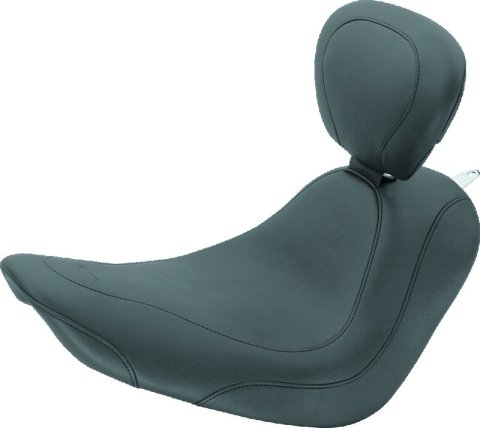 Mustang Motorcycle Seats Powersports 79594 15-21 Harley Freewheeler Standard Touring Deluxe 1PC Seat - Black thumbnail 2