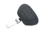 Mustang Motorcycle Seats Powersports 79597 15-21 Harley Freewheeler Standard Touring Deluxe Driver Backrest - Black thumbnail 1