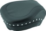 Mustang Motorcycle Seats Powersports Dash Panels 93217 08-13 Harley FLSTB,09-15 FLSTBC Softail Tank Bib - Black thumbnail 2