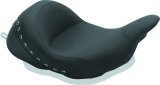 Mustang Motorcycle Seats Powersports 76082 08-21 Harley Electra Glide Std,Rd Glide,Rd King,Str Glide Lowdown Solo Seat w/Studs - Black thumbnail 2