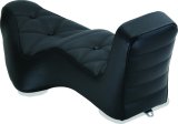 Mustang Motorcycle Seats Powersports 75126 04-21 Harley Sportster Throwback 1PC Seat - Black thumbnail 3