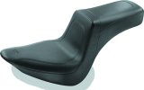 Mustang Motorcycle Seats Powersports 76386 06-17 Harley Softail Wide Tire (200mm) Squareback 1PC Seat - Black thumbnail 2