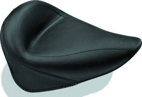 Mustang Motorcycle Seats Powersports 76177 00-15 Harley Softail Standard Rear Tire Standard Touring Solo Seat - Black