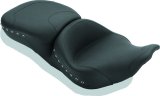 Mustang Motorcycle Seats Powersports 76972 97-07 Harley Rd King, 06-07 Str Glide, 00-05 Eagle Touring 1PC Seat w/Studs - Black thumbnail 2