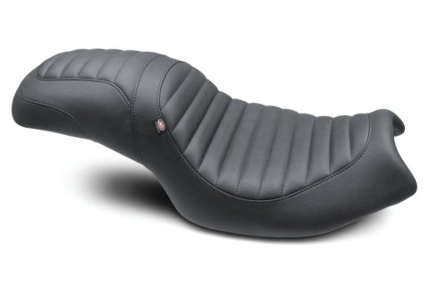 Mustang Motorcycle Seats Powersports 82301 20-22 Indian Challenger Fastback 1PC Seat - Black thumbnail 1