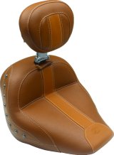 Mustang Motorcycle Seats Powersports 76745 06-17 Harley Softail Wide Tire (200mm) Wide Tripper Passenger Seat - Distressed Brown thumbnail 2