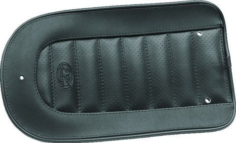 Mustang Motorcycle Seats Powersports 76236 05-17 Harley Deluxe (With Standard Rack) Wide Touring Passenger Seat - Black thumbnail 2