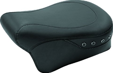 Mustang Motorcycle Seats Powersports 76892 00-15 Harley Softail Standard Rear Tire Fastback 1PC Seat w/ Diamond Stitch - Black thumbnail 2