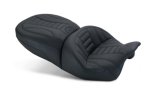 Mustang Motorcycle Seats Powersports 79596 15-21 Harley Freewheeler Standard Touring Forward Deluxe 1PC Seat - Black thumbnail 1
