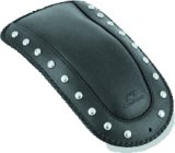 Mustang Motorcycle Seats Powersports 79916 00-15 Harley Softail Std Rear Tire Wide Touring Solo Seat w/Driver Backrest - Black thumbnail 1