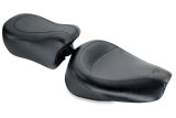 Mustang Motorcycle Seats Powersports 75117 82-03 Harley Sportster Standard Touring Solo Seat - Black thumbnail 1