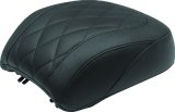 Mustang Motorcycle Seats Backrest Pads 76575 97-21 Harley Touring Sissy Bar Pad Regal (14 inch x 9 inch) - Black thumbnail 2