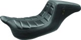 Mustang Motorcycle Seats Powersports 76721 97-07 Harley Rd King,06-07 Str Glide,00-05 Eagle Wide Tripper Solo Seat - Brown thumbnail 2