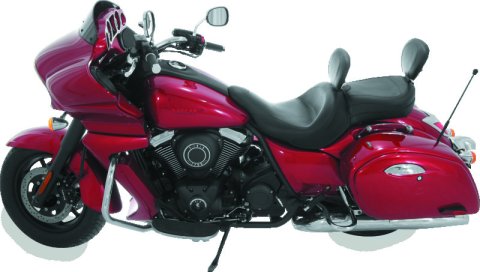 Mustang Motorcycle Seats Saddle Bag Mounts and Accessories 77639 08-21 Harley FL Touring Harley Saddlebag Lid Covers Diamond Stitch - Black thumbnail 2