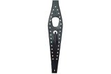 Mustang Motorcycle Seats Powersports Dash Panels 93108 85-04 Suzuki VZ700/750/800 Intruder, 05-11 Boulevard S50 Tank Bib w/Studs - Black thumbnail 1