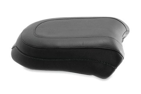 Mustang Motorcycle Seats Powersports 76559 06-15 Yamaha Roadliner, Stratoliner Wide Touring Recessed Passenger Seat - Black
