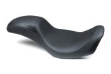 Mustang Motorcycle Seats Powersports 75647 06-17 Harley Dyna Hightail Fastback 1PC Seat - Black thumbnail 1